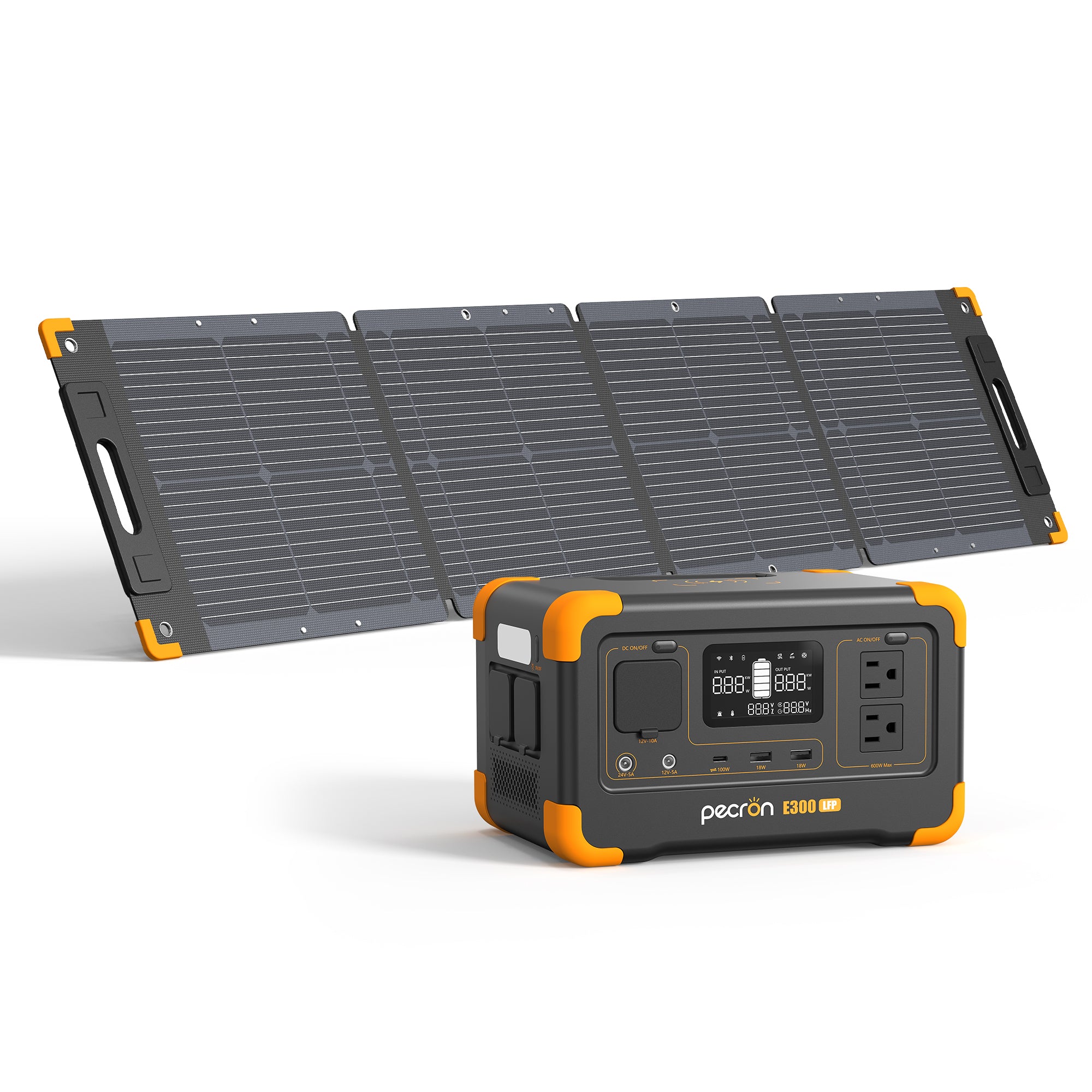 E300LFP+100W Solar Panel