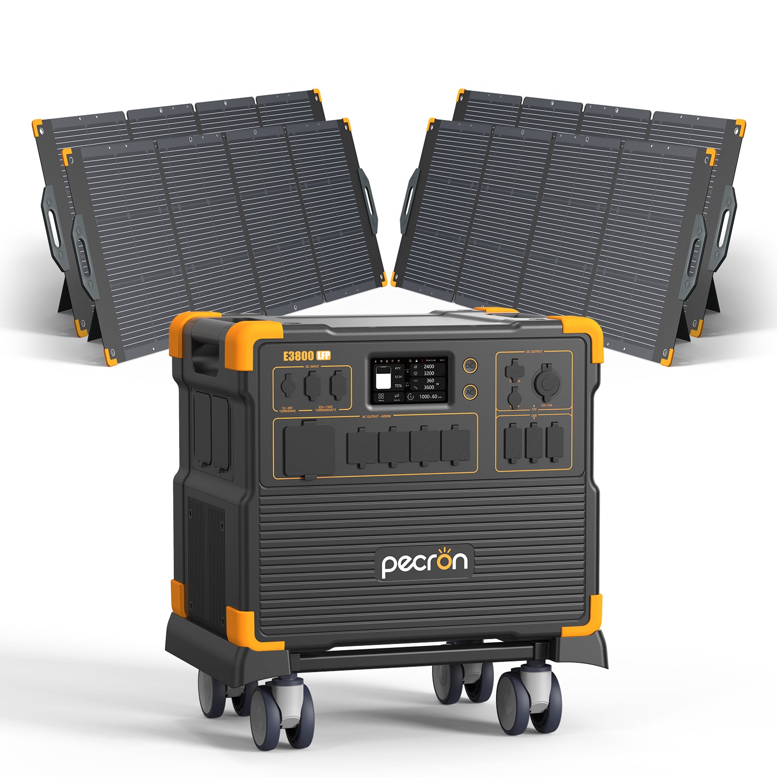 E3800LFP-4*PV300 / Battery Pack EP3800-48v is 3840Wh PRE-ORDER (only battery/not output/input)