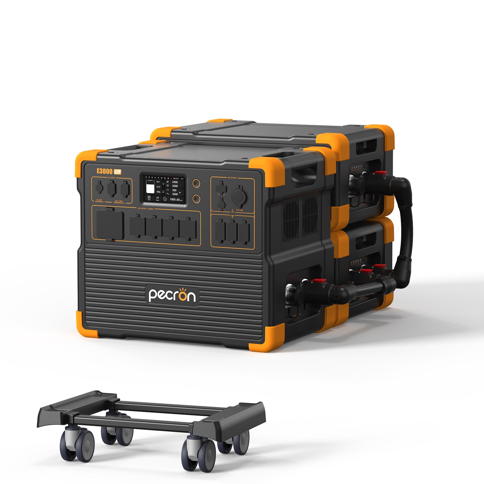 E3800LFP-2*EP3800-48V / Battery Pack EP3800-48v is 3840Wh PRE-ORDER (only battery/not output/input)