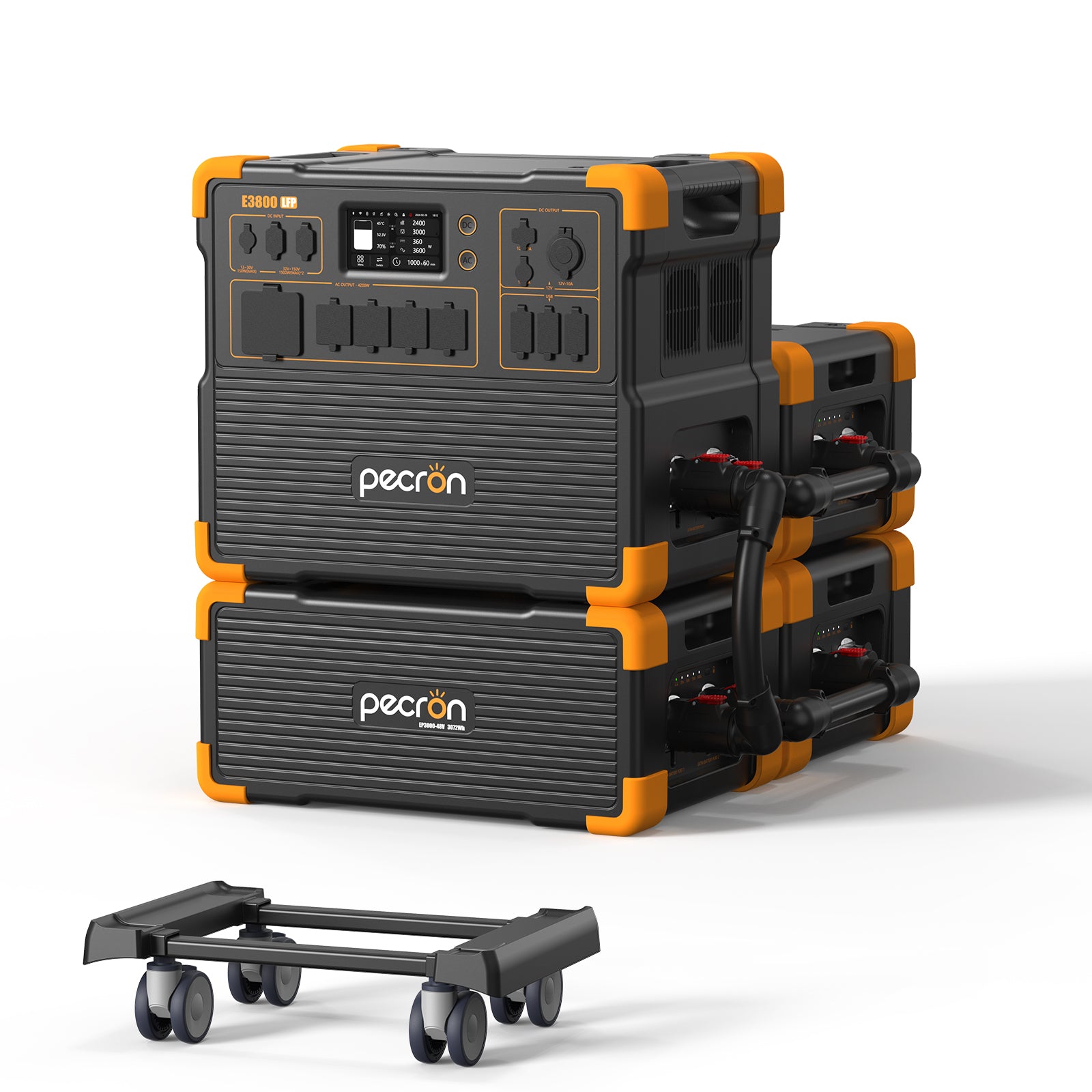 E3800LFP-3*EP3800-48V / Battery Pack EP3800-48v is 3840Wh PRE-ORDER (only battery/not output/input)