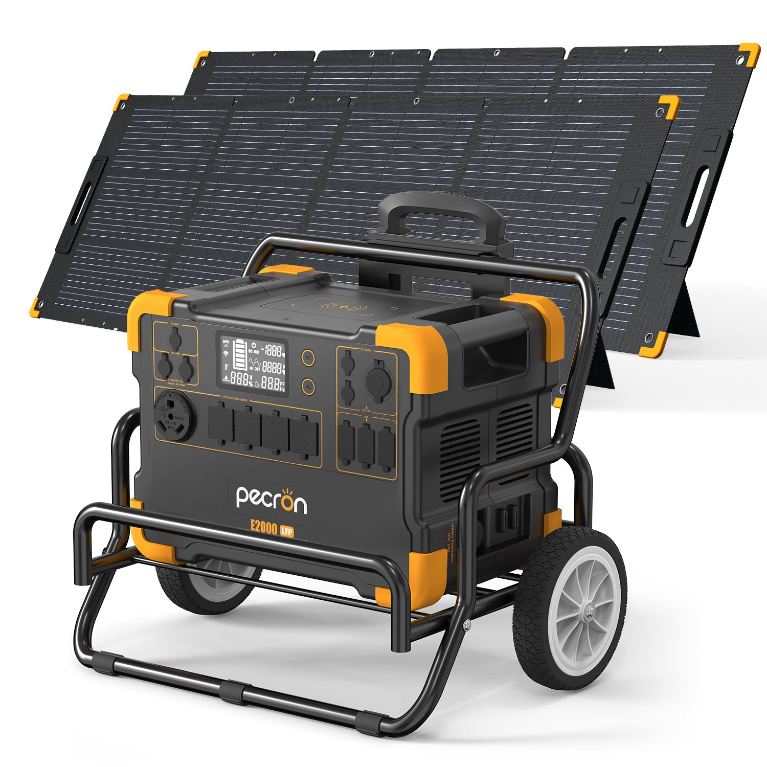 E2000LFP 400W Solar Kit / Yellow